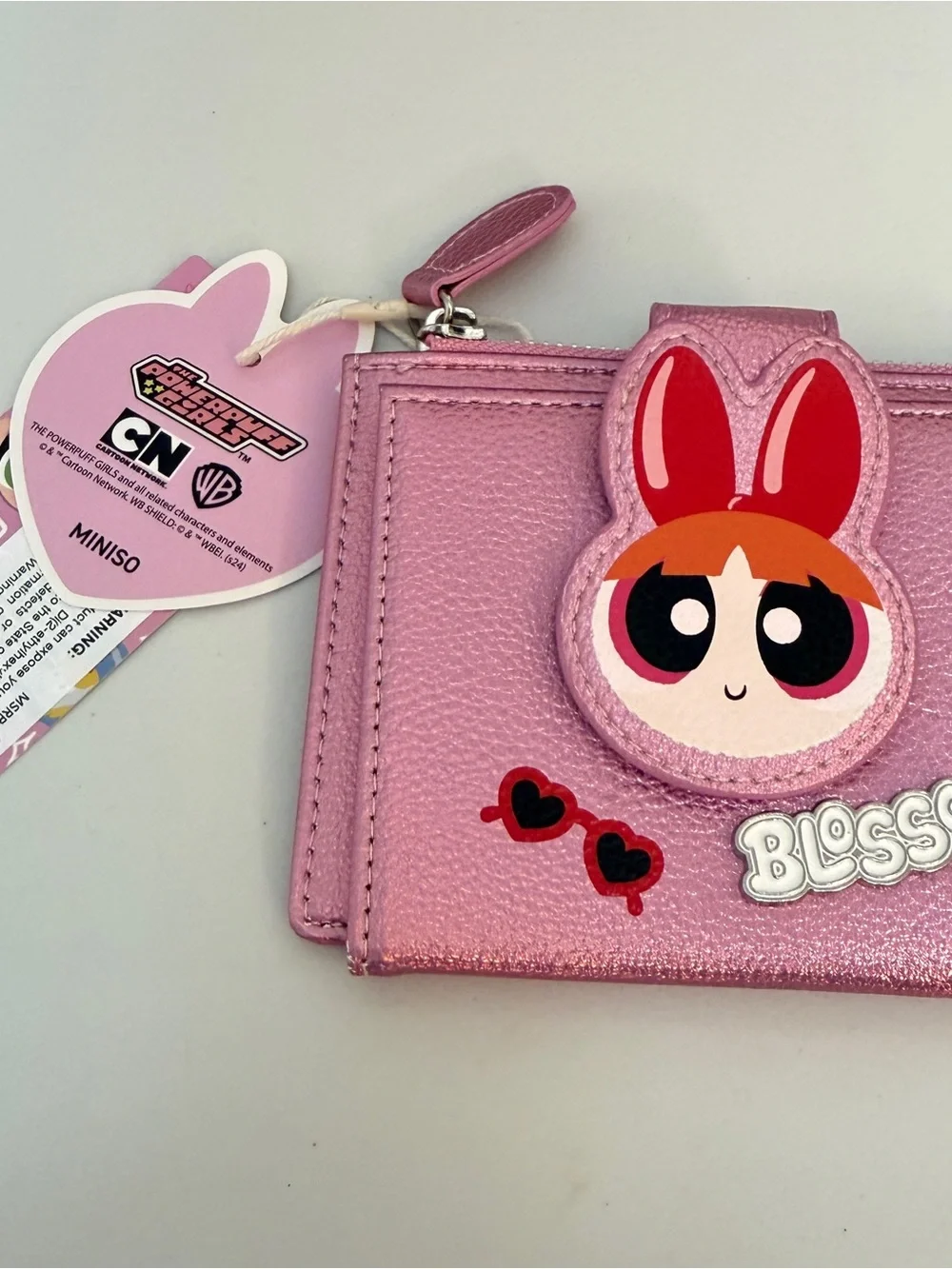 MINISO Powderpuff Girls Blossom Card Holder Wallet